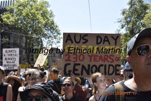 aus day celebrates 230 years of genocide